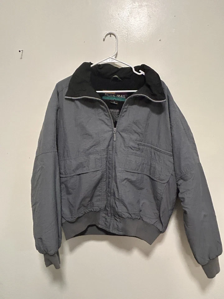 Chaqueta Pacific Trail gris vintage para hombre talla M Foto 1 de 3