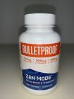 Bulletproof Zen Mode Supplement Stress Relief Tranquillity Anxiety BB7/21 45 Cap