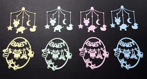 Baby Mobile Die Cut - Pkt 8 - Picture 1 of 1