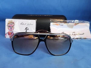 Nuevas gafas de sol para hombre Robert Graham Romeo negro plástico 58-15-145 - Imagen 1 de 17