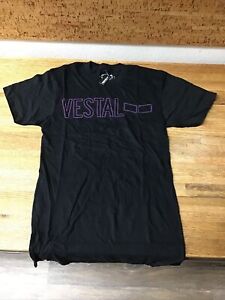 VESTAL T SHIRT SMALL BLACK KK3