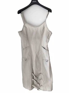 Jeanskleid Damen Trägerkleid Top-Zustand Sommerkleid Einfarbig Frezeit Kleid - Bild 1 von 7