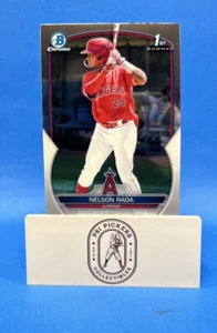 2023 Bowman - 1st Bowman Chrome #BCP-132 Nelson Rada (RC) - Picture 1 of 2