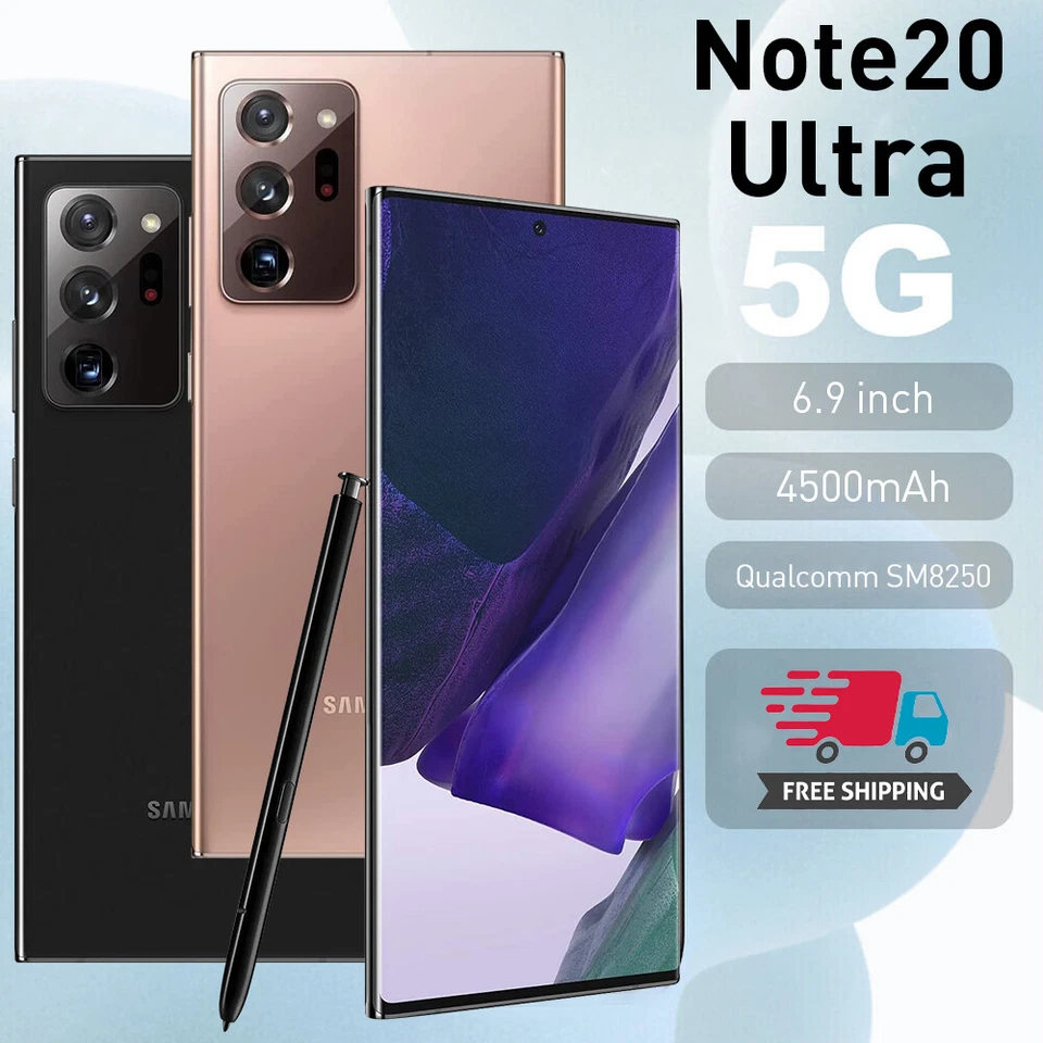 NUEVO Smartphone Samsung Galaxy Note 20 Ultra 5G N986U 128/512GB GSM+CDMA Desbloqueado Foto 1 de 4