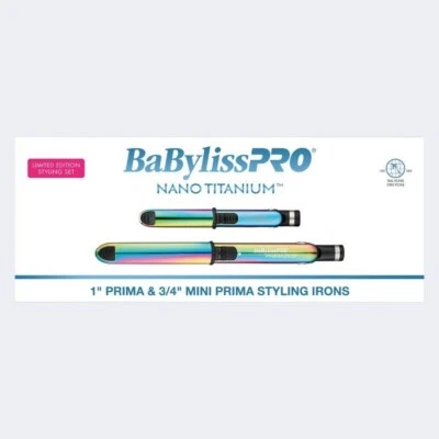 BaBylissPRO Nano Titanium Iridescent 1"& ¾ " Prima Stainless |  BNTPPRB75 - Image 1 of 4