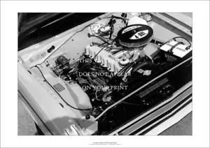 Chrysler Valiant VG Pacer A3 Art Print – Hemi Engine Bay – 42 x 29 cm Poster - Picture 1 of 3