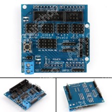 Sensor Shield V5.0 Expansion Board Module Servo Motor For Arduino UNO R3 MEGA B1