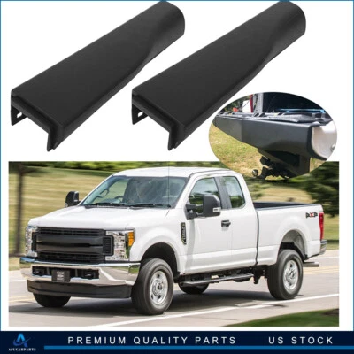 2x Tapas de riel de cama para Ford F-350 Super Duty 2010-2016 capó moldeado cromo Foto 1 de 4