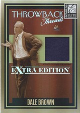 2007 Donruss Elite Extra Edition Throwback Threads #TT-DB Dale Brown /500