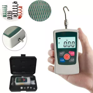 Medidor dinamómetro dinamómetro medidor de empuje digital Force Gauge 50Kg 110Lb 500N 1800Oz - Imagen 1 de 19