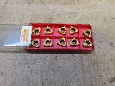 10 nuevos insertos de rosca de carburo Sandvik R166.0L-16MM01-300 1020 Foto 1 de 4