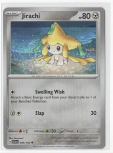Pokemon Stellar Crown 098/142 Jirachi - Picture 1 of 1