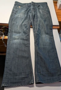 Guess Jeans, regular boot, size 32, style MB3AR3210DO, Zip closure, preowned - Picture 1 of 14