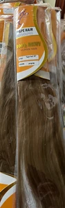EI 100% Echthaar Extensions 100% REMY TAPE IM HAAR 22" FARBE P10/16 - Bild 1 von 3