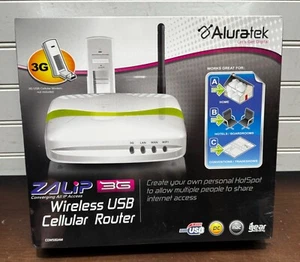 NEW Aluratek 3G  Wireless USB Cellular Router-CDW530AM (factory sealed) - Afbeelding 1 van 7