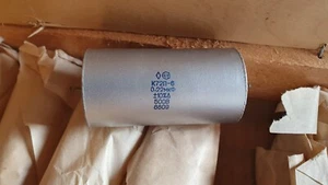 Teflon Kondensator K72P-6 0,22uF +/- 10 % 500 V UdSSR PIO AUDIO Lot 1 Stück + - Bild 1 von 2