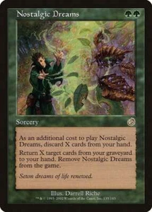 Magic The Gathering Magic The Gathering Sueños Nostálgicos Tormento Casi Como Nuevo - Imagen 1 de 1