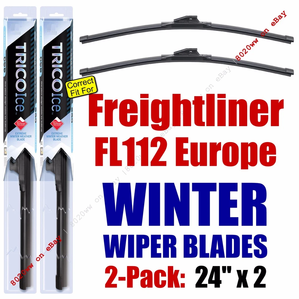 Limpiaparabrisas INVIERNO 2pk Super-Premium Fit 1996-1998 Freightliner FL112 Europa -35240x2 Foto 1 de 1