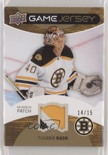 2012-13 Upper Deck Game Jersey Patch /15 Tuukka Rask #GJ-TR Patch