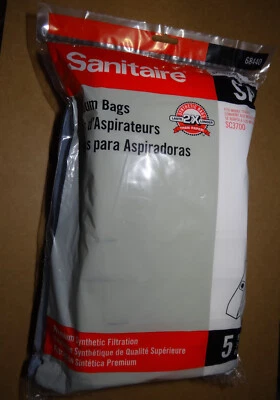 Sanitaire Style SA 68440 Premium Allergen Filter Bags Model SC3700 5 Pack - Image 1 of 4