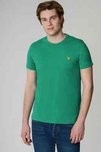T-SHIRT € 39 - 30% U.S. POLO ASSN 49351 67359 VERDE ult. mis. disp. XXXL - Imagen 1 de 5