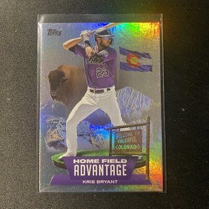 2022 Topps Kris Bryant Home Field Advantage HA-27 SP
