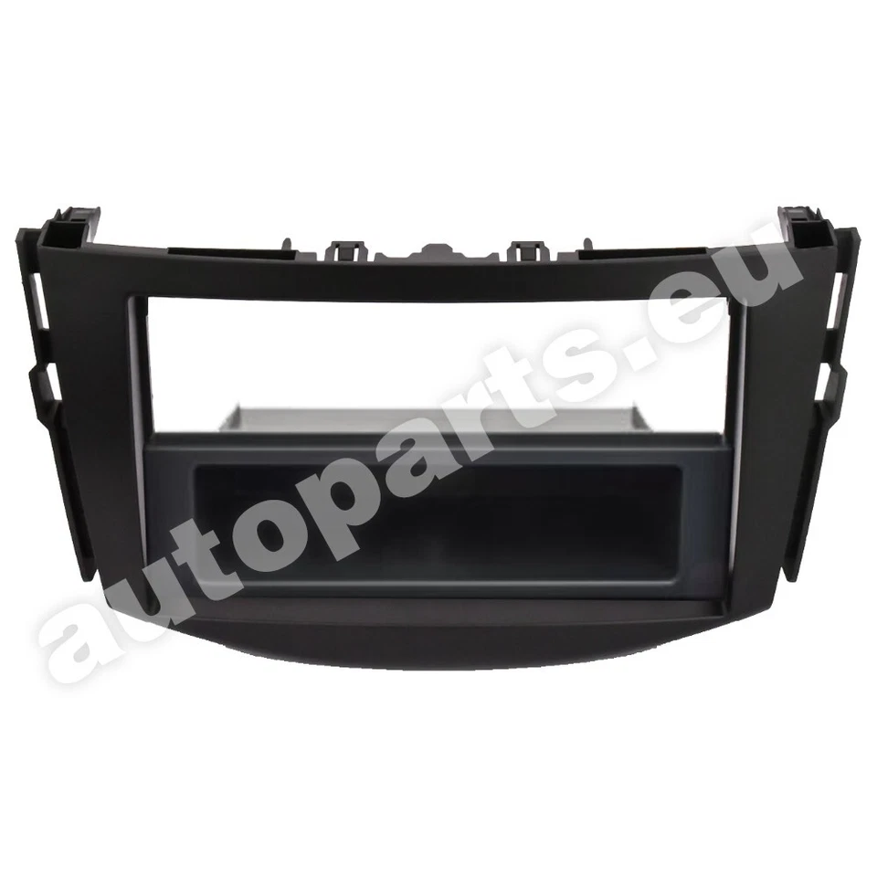 Panel Montaje Autorradio Estéreo 1 din para Toyota RAV-4 De 2006 Negro - Imagen 1 de 4
