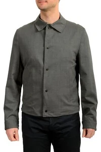 Hugo Boss Men's "Carbyn" Gray Wool Button Down Jacket US 38R IT 48R - Picture 1 of 6