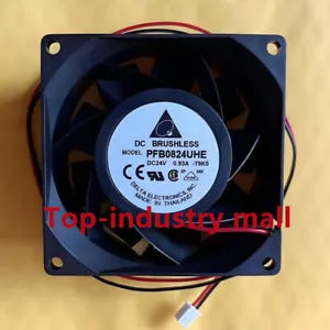 1PCS NEW Delta PFB0824UHE 8038 8CM 24V 0.93A cooling fan Fast Shipping - Picture 1 of 2
