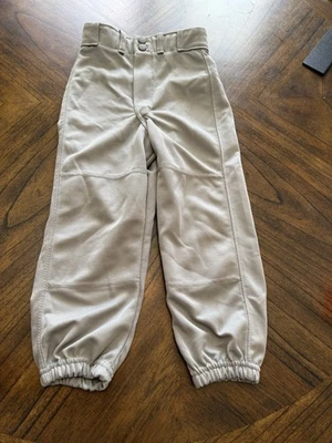 Pantalones de béisbol Franklin Youth XS grises Foto 1 de 4