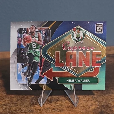 2020-21 Donruss Optic Basketball 23 Kemba Walker Base Express Lane Celtics - Imagem 1 de 2