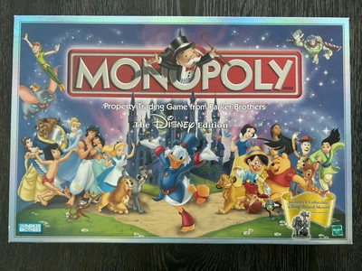 The Disney Edition 2001 MONOPOLY Board Game Hasbro Parker Brothers Complete - Image 1 of 4