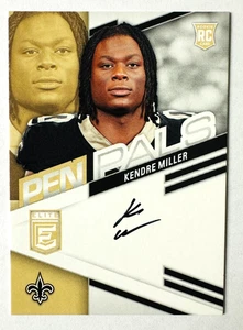 2024 Donruss Elite Kendre Miller AUTO RC Pen Pals Saints Rookie! - Picture 1 of 3