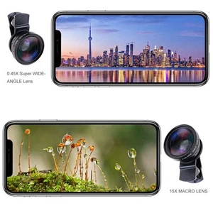 Améliorez la photographie de votre smartphone 15X macro et 0 objectifs grand an - Photo 1 sur 13