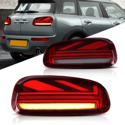LED Tail Lights for MINI F54 Cooper S Clubman 2014-2019,w/Animation DRL,Pair Foto 1 de 4