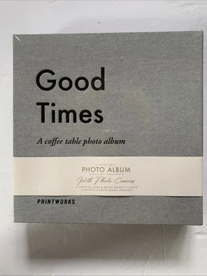Álbum de fotos grande negro “Good Times” un álbum de fotos de mesa de centro - ¡Nuevo! Foto 1 de 4