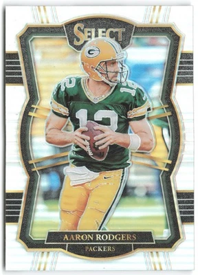 2017 Panini Select Aaron Rodgers Silver #179 Green Bay Packers - Image 1 of 2