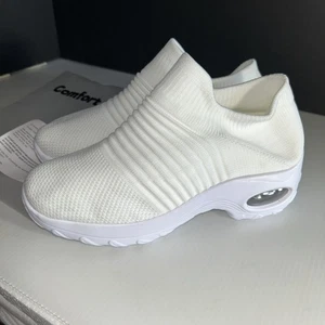 Tenis de plataforma gruesa transpirables de malla cómoda para mujer talla 37 NUEVAS - Imagen 1 de 6