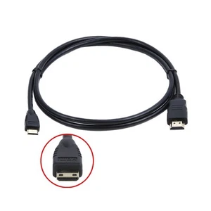 mini HDMI 1080P A/V HD TV Video Cable Cord For Nikon DSLR camera D5100 s D5000s - Picture 1 of 4