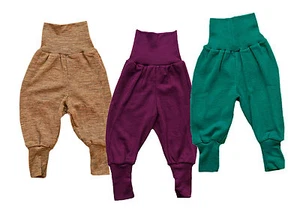 ENGEL Pants MERINO WOOL SILK baby unisex longies pajama sleepwear organic thermo - Picture 1 of 12