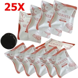 25X Nerista Soap Reduce Acne Blemishes Freckles Fresh Scent Smooth White 30 g - Picture 1 of 8