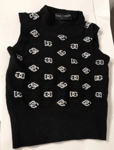 Dolce and Gabbana Young Boy's Sweater Vest Pullover Size 4-5 See Details - Picture 1 of 15