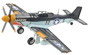 North American P-51 Mustang Escritorio de Metal Modelo 12" Segunda Guerra Mundial Avión Decoración - Imagen 1 de 13