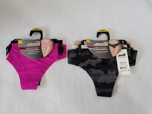 Avia 3er Pack Laser Cut Tanga Höschen Damen Größe Medium (8/10) NEU - Paket - Bild 1 von 10