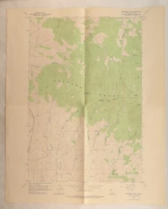 Vintage 1960 US Geological Survey Topographic Quadrangle Robinson Lake, Idaho - Picture 1 of 5