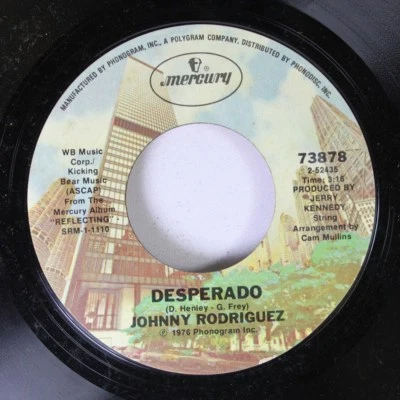 Country 45 Johnny Rodriguez - Desperado / There;Ll Always Be Honky Tonks In Texa - Image 1 of 2
