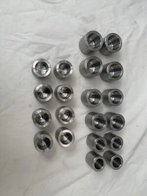 Pistones de acero inoxidable para adaptarse a ALCON Mono 6 macetas delanteras y mono 4 macetas traseras Jaguar Foto 1 de 4