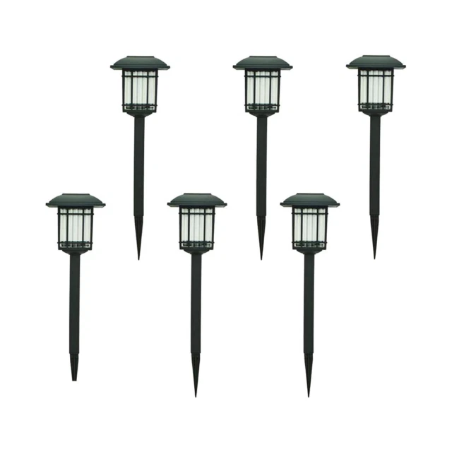 Hampton BayNXT-1636 Solar LED Pathway Light, Warm White - 6 Pack