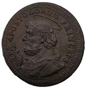 Roma (Pio VI) - 2 Baiocchi e Mezzo 1796 - SPL+ - Foto 1 di 2
