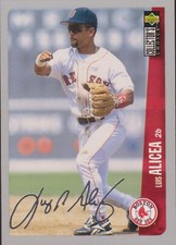 1996 Collector's Choice Silver Luis Alicea #59 Boston Red Sox Baseball